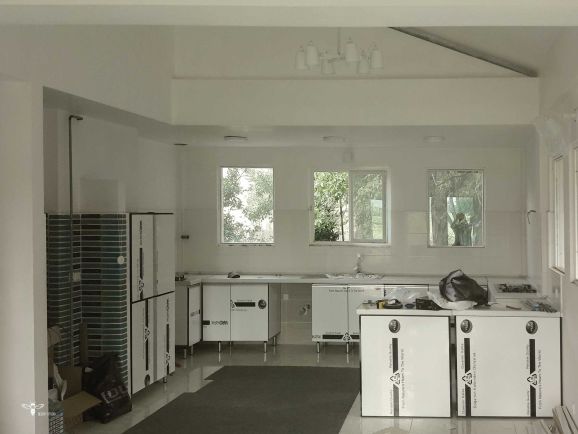 نصب کابینت آشپزخانه ویلایی در شمال - استودیو معماری دیدآ