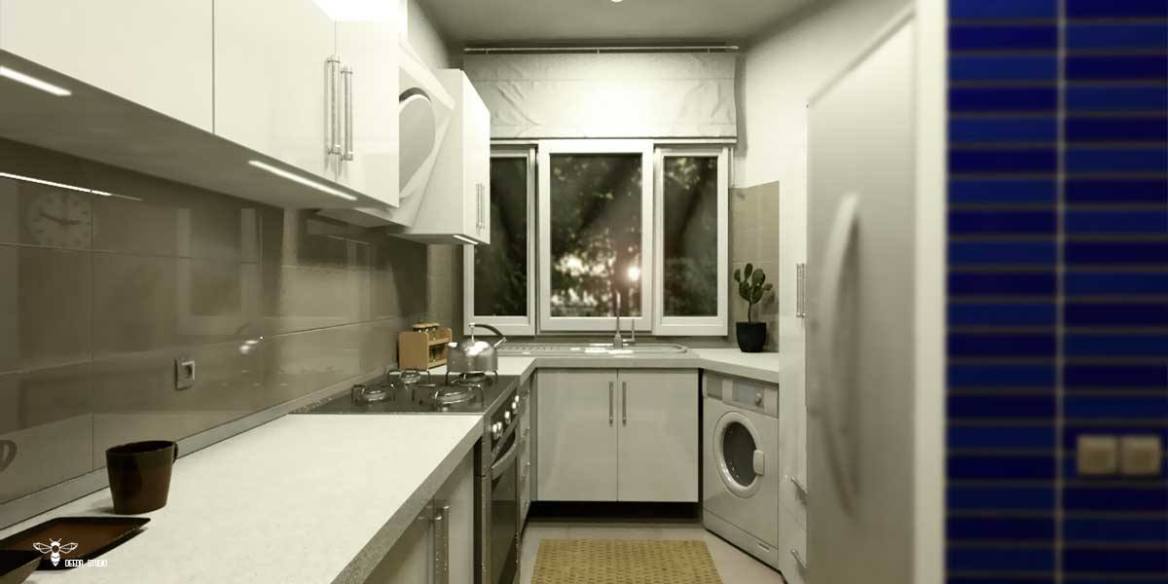 طراحی کابینت آشپزخانه در طراحی دکوراسیون داخلی ( استودیو معماری دیدآ )
