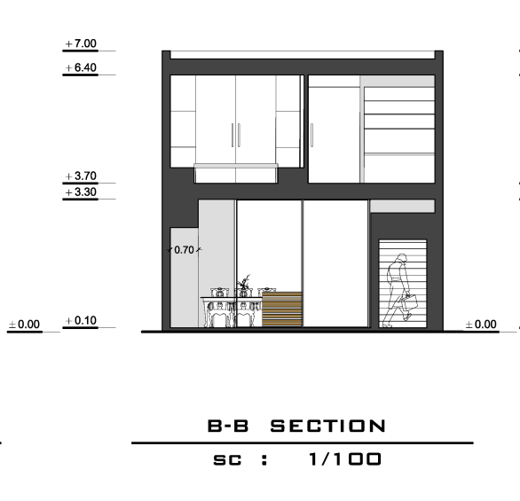 استودیو معماری دیدآ - طراحی معماری - خانه دوبلکس - خانه ایی برای یک خانواده